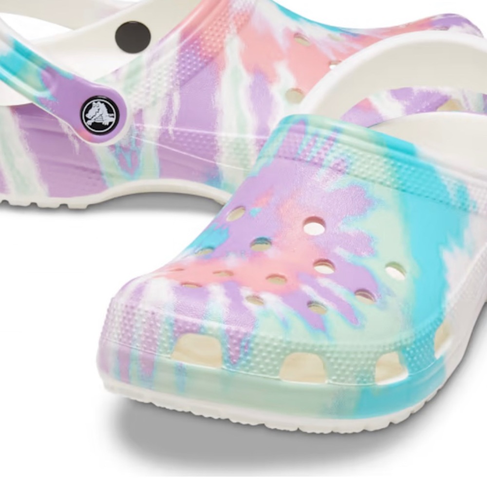 Tie-Dye Crocs
